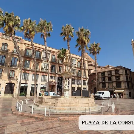 Alma De 2br With Art History & Comfort In The Heart Of The マラガ